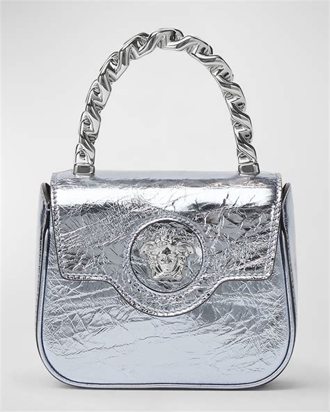 versace medusa stud glitter bag|Versace la medusa.